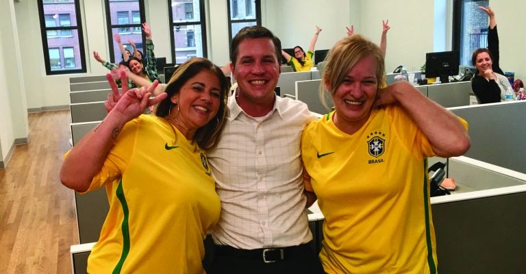 United Airlines and BACC Travel Cheering for Brazil