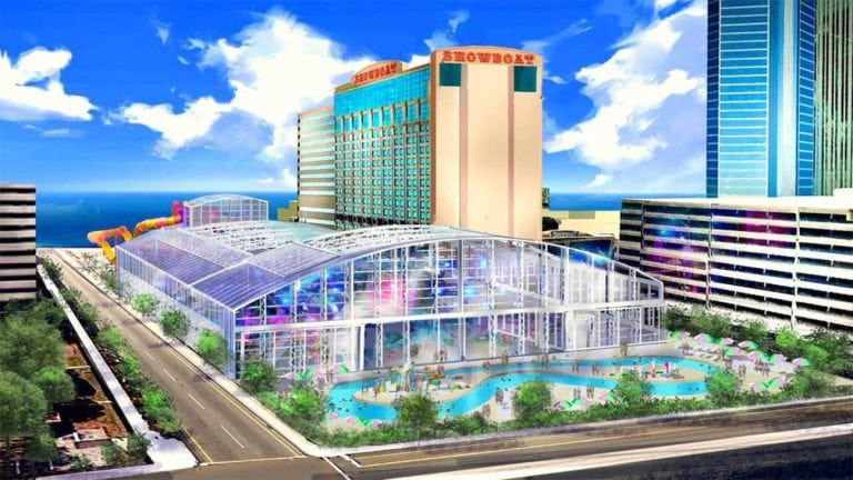 Island Waterpark-World’s Largest Indoor Beachfront Waterpark-Opens At Atlantic City’s