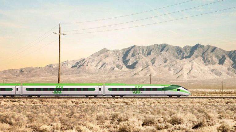 Trem De Alta Velocidade Ligando Las Vegas E Califórnia Começa A Ser Construído