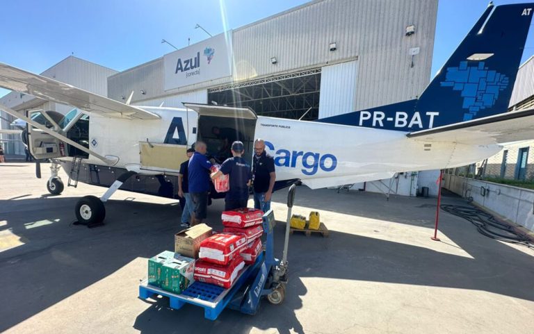 Azul Airline Will Take Donations From The USA To Rio Grande Do Sul