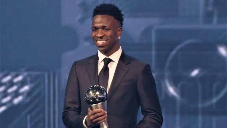 Vinicius Jr is voted FIFA’s Best Men’s Player in 2024